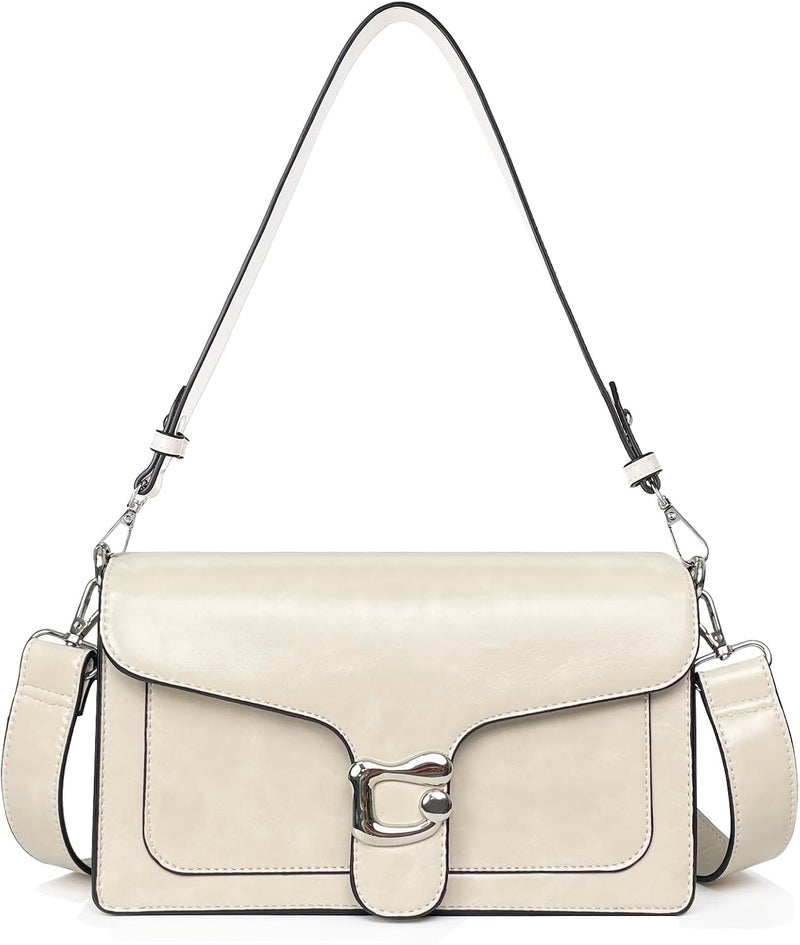 Travistar Store Crossbody Bags for Women Trendy - Small Cross Body Purse Shoulder Bag Leather Handbags Evening Clutch with 2 Straps - Image 1